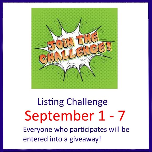 None Other - September 1st - 7th  Listing Challenge